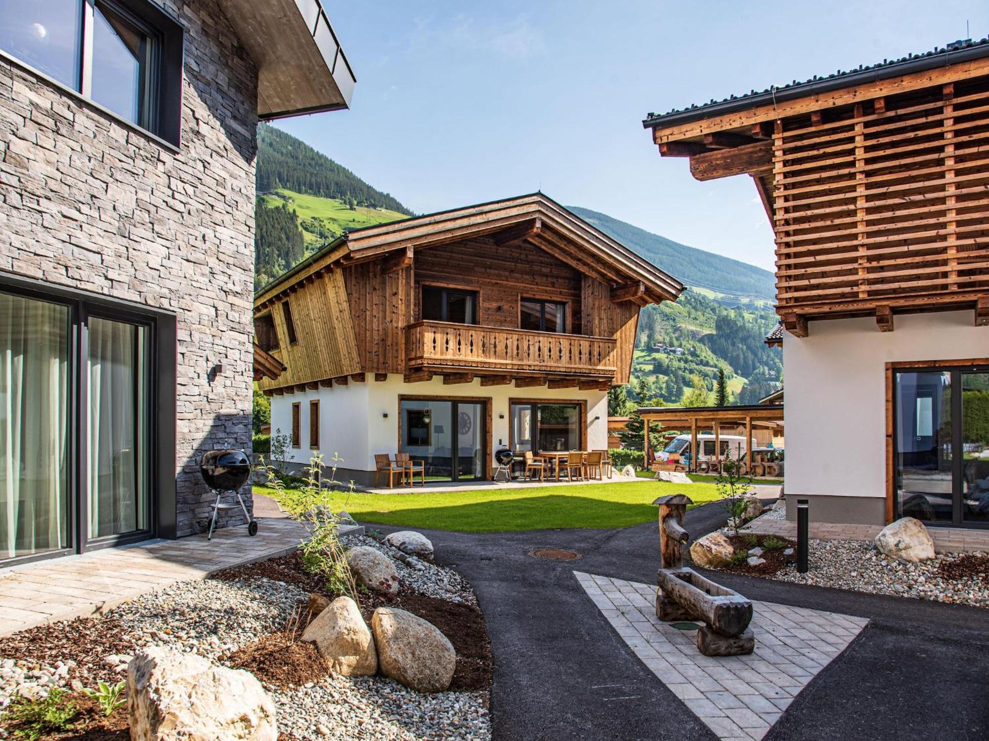 Apartment in Wald im Pinzgau with terrace Exterior foto