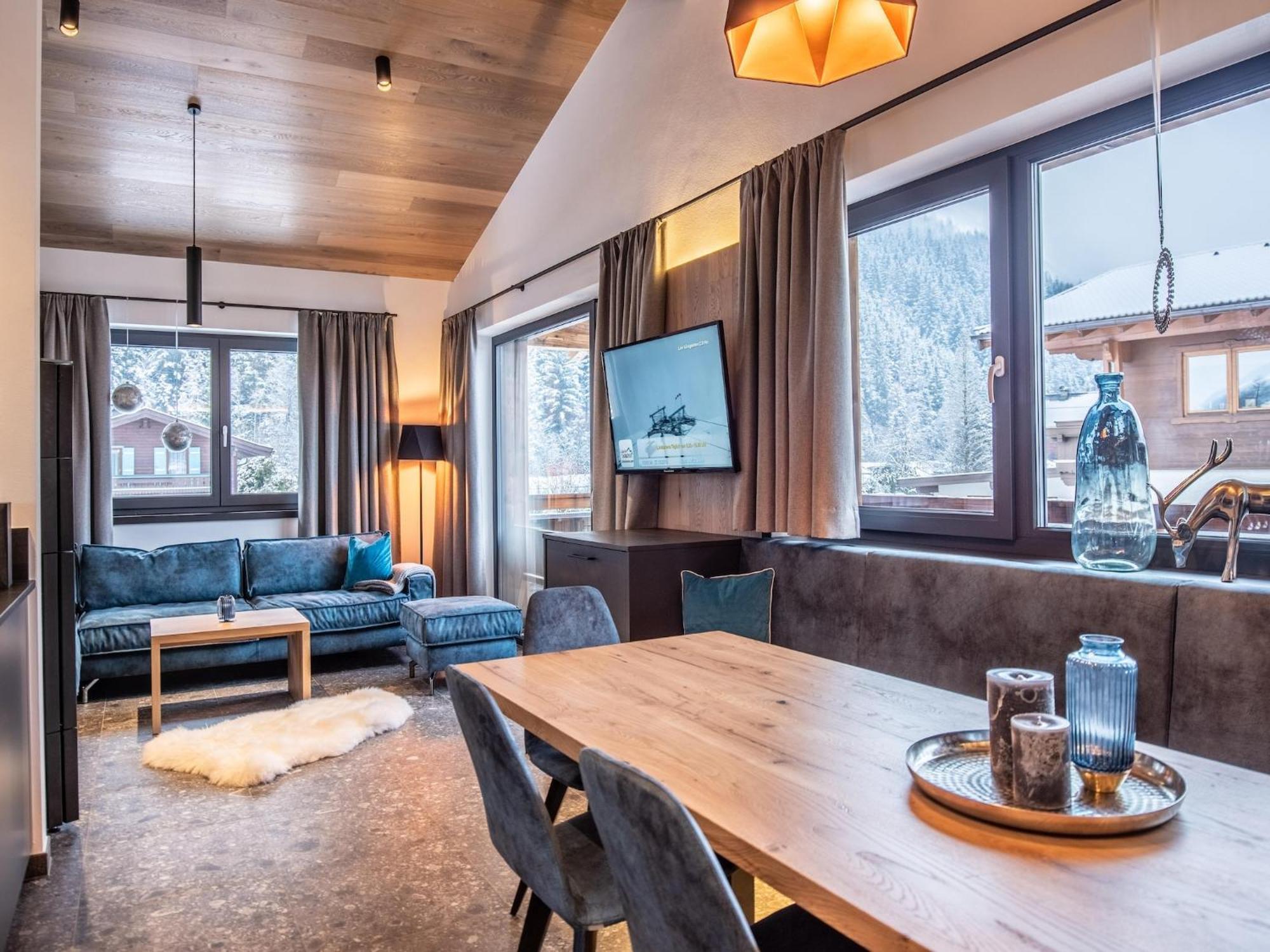 Apartment in Wald im Pinzgau with terrace Exterior foto
