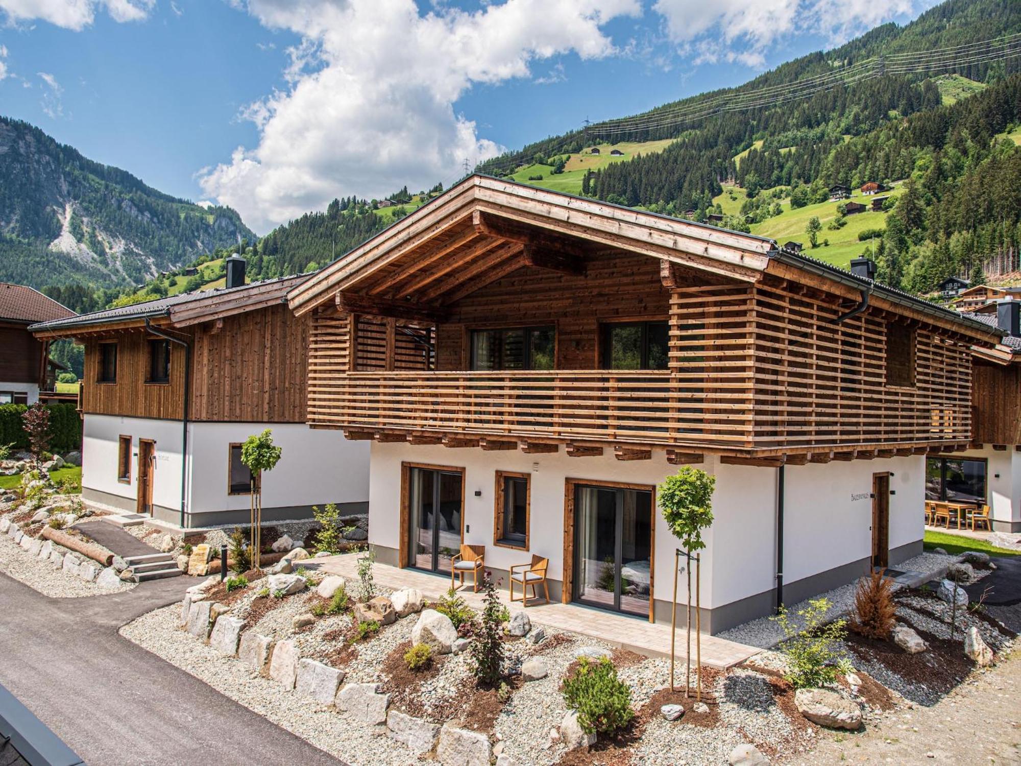 Apartment in Wald im Pinzgau with terrace Exterior foto