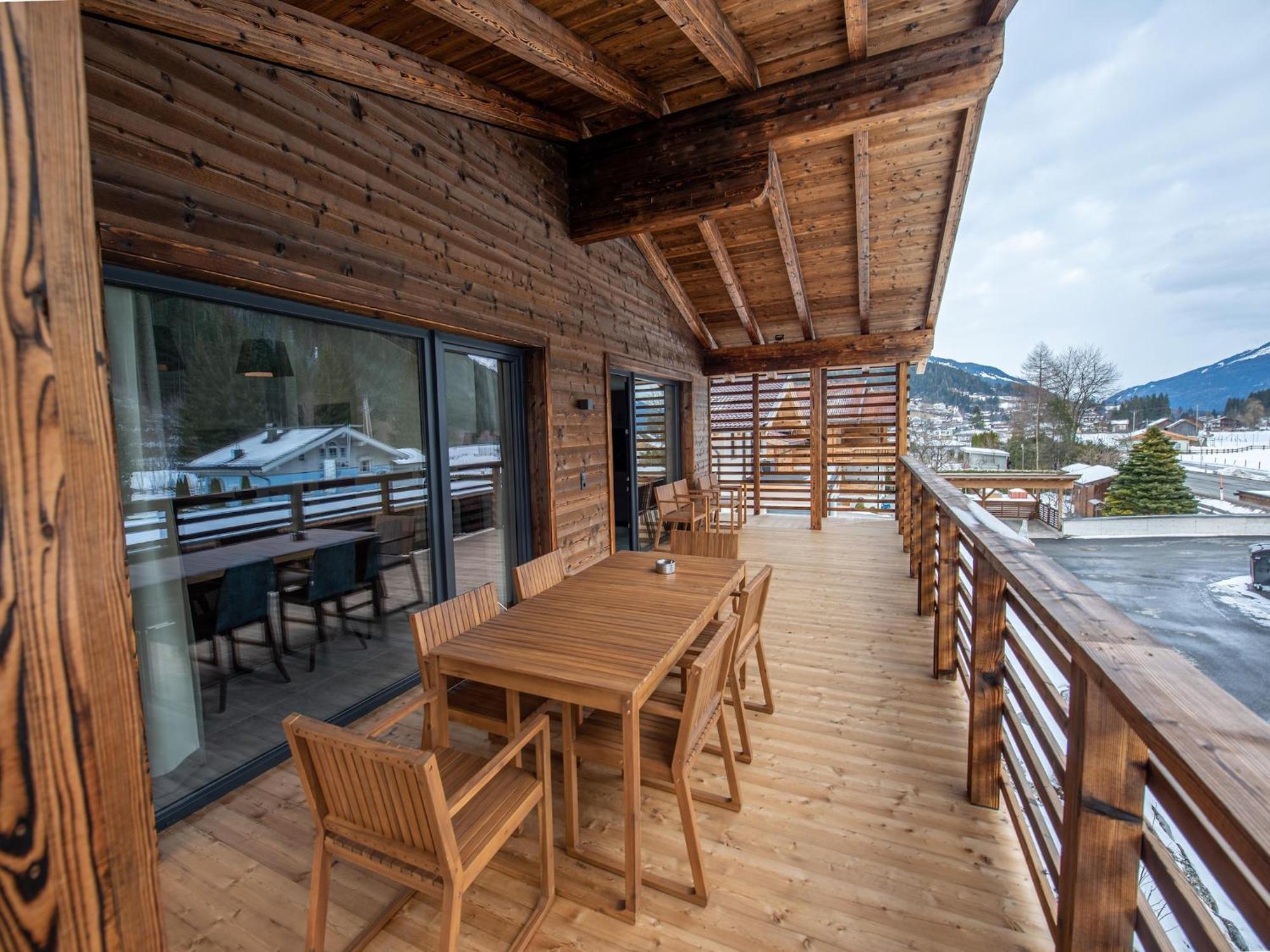 Apartment in Wald im Pinzgau with terrace Exterior foto