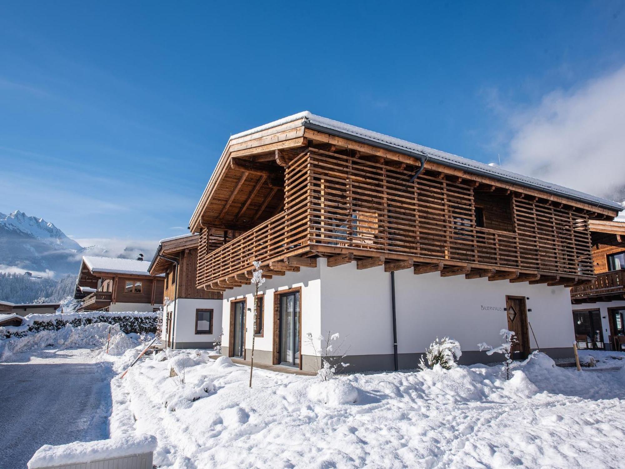 Apartment in Wald im Pinzgau with terrace Exterior foto