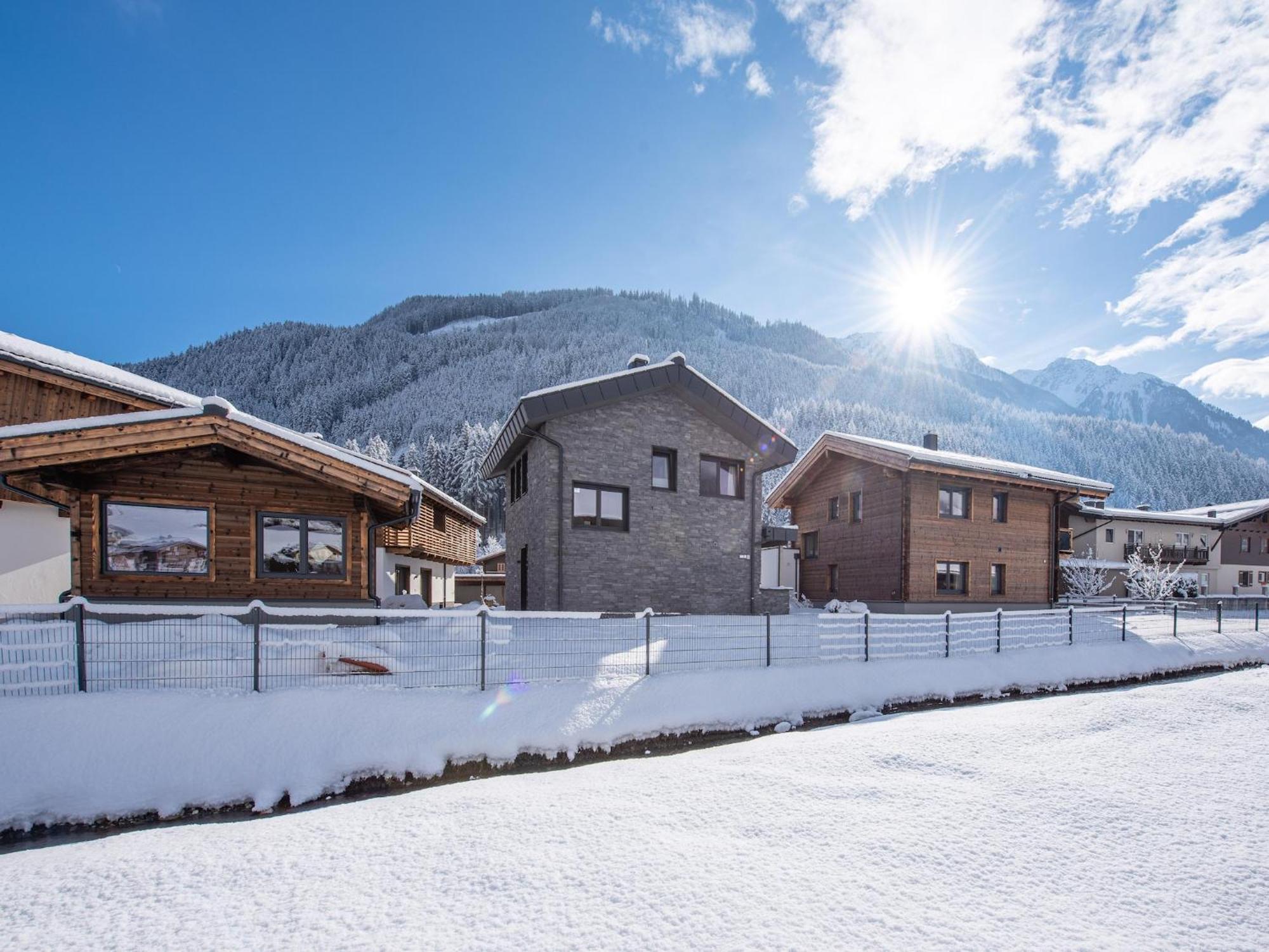 Apartment in Wald im Pinzgau with terrace Exterior foto