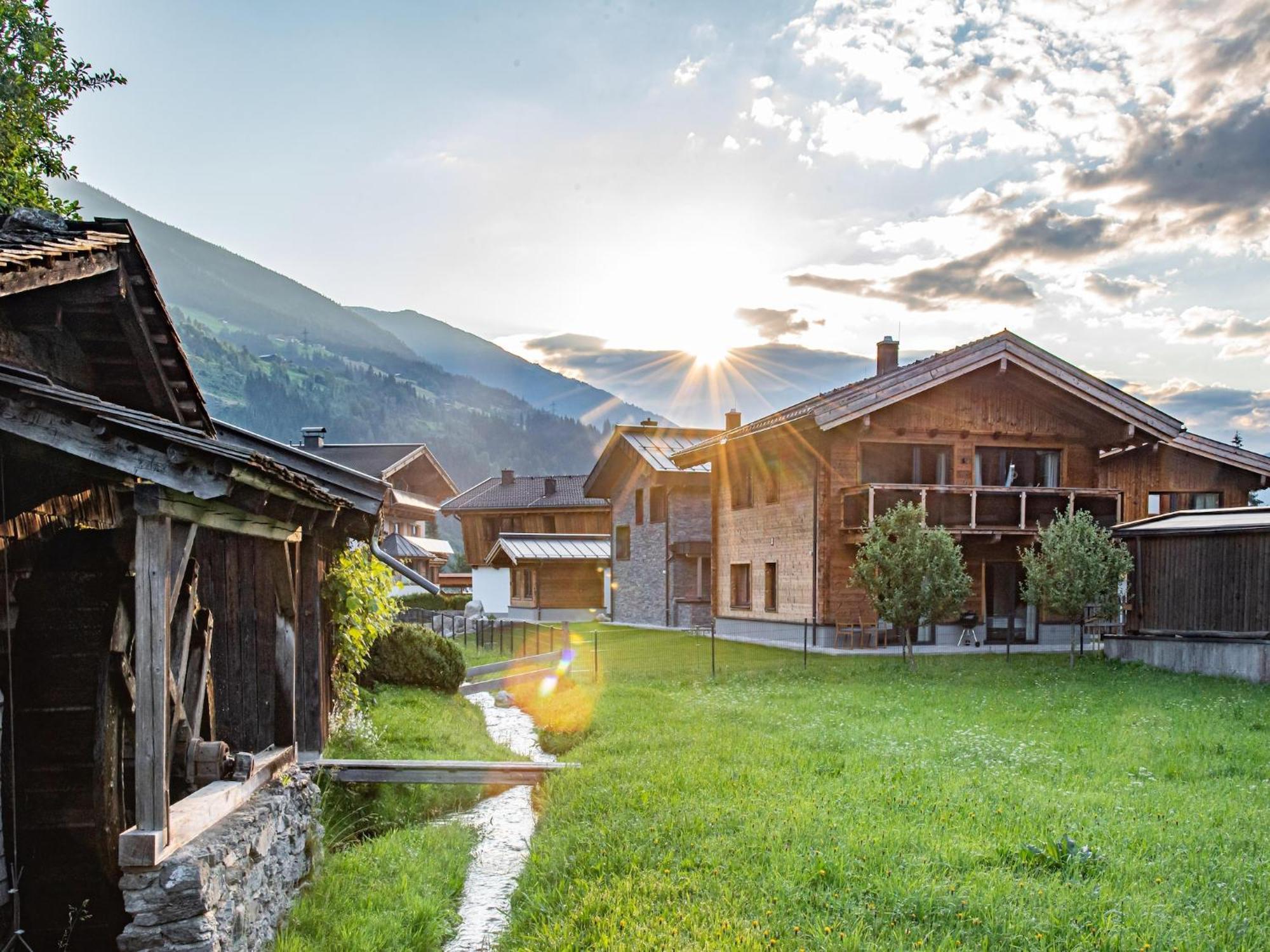 Apartment in Wald im Pinzgau with terrace Exterior foto